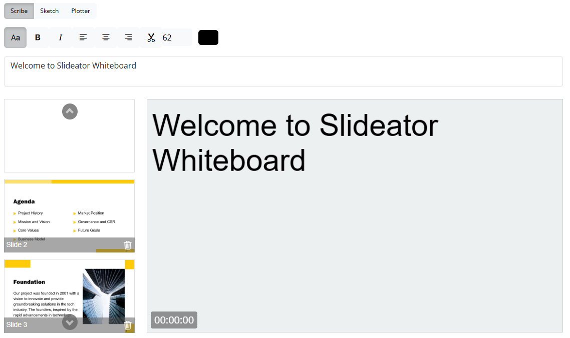 Slideator Video presentation Recorder